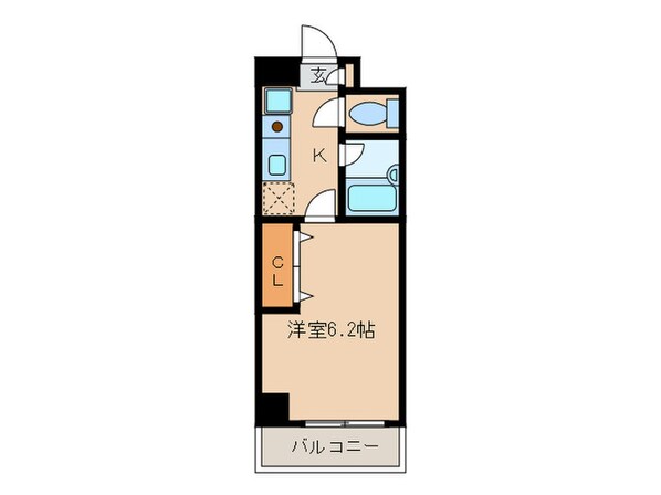 フィール大須の物件間取画像